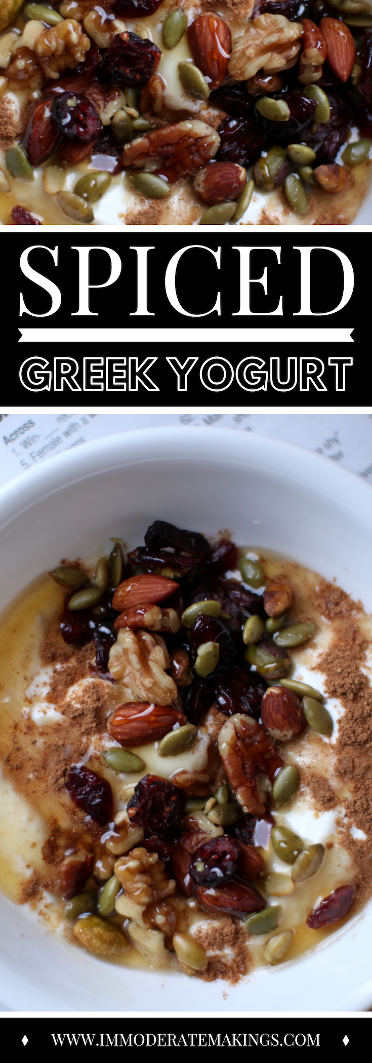 Spiced Greek Yogurt