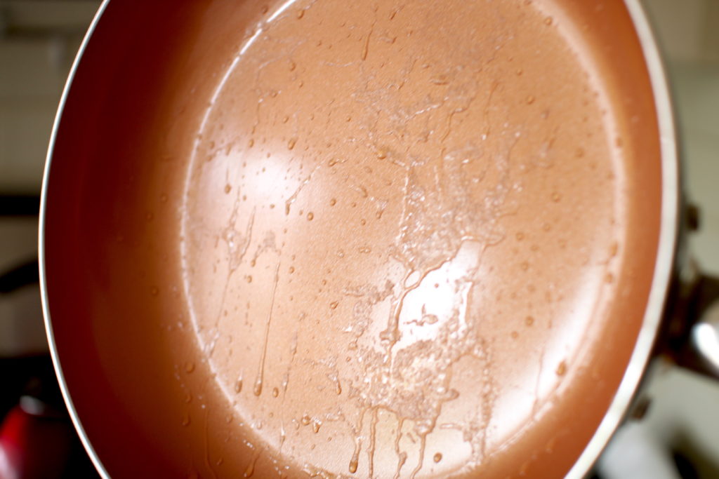 Butter Melted on the Pan