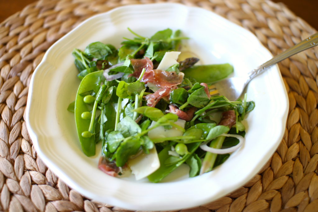 Prosciutto Pea Salad