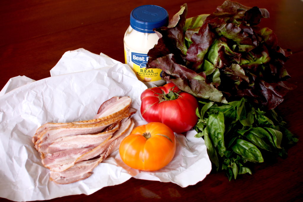 BLT Wraps ingredients