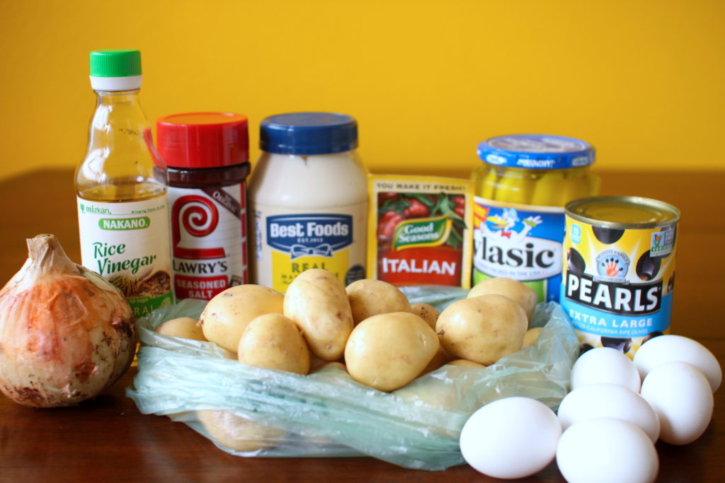 Potato Salad Ingredients