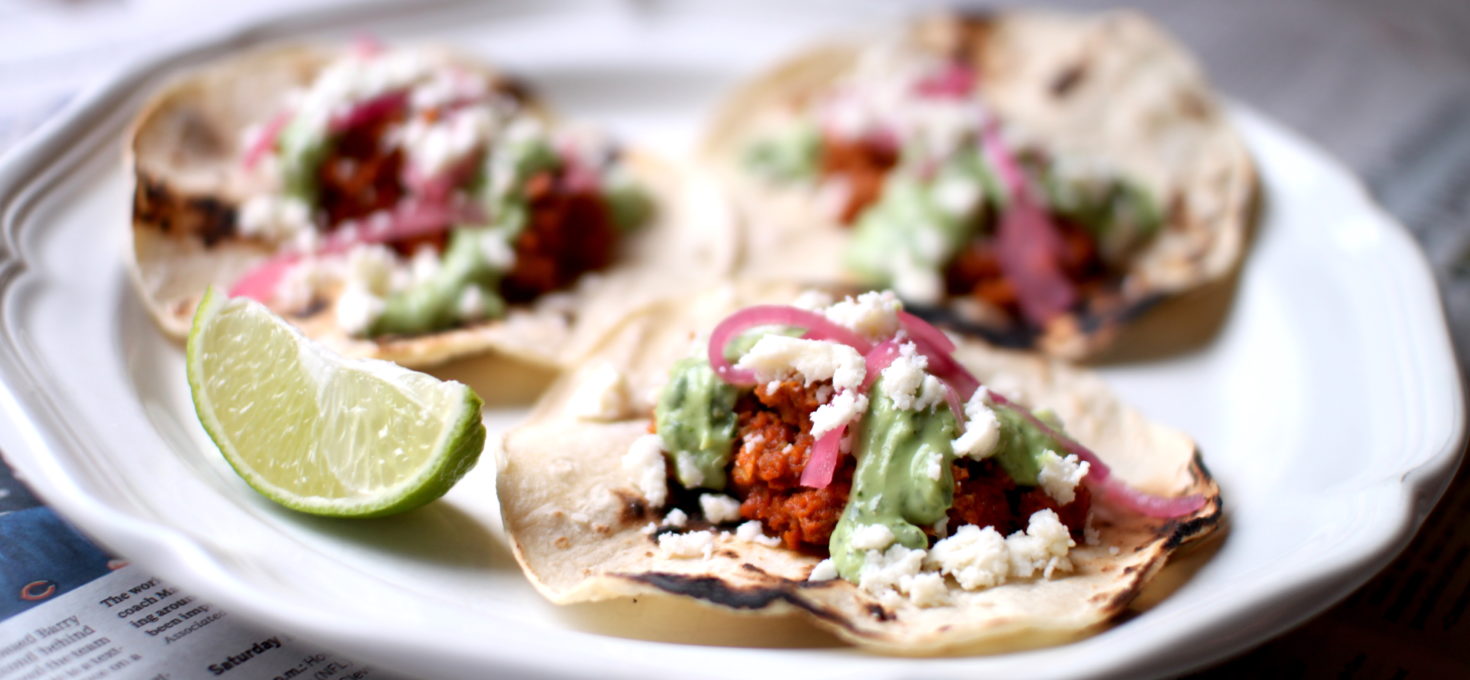 Chorizo Breakfast Tacos