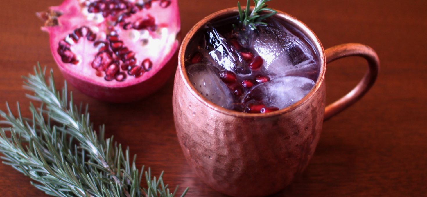Pomegranate Moscow Mule