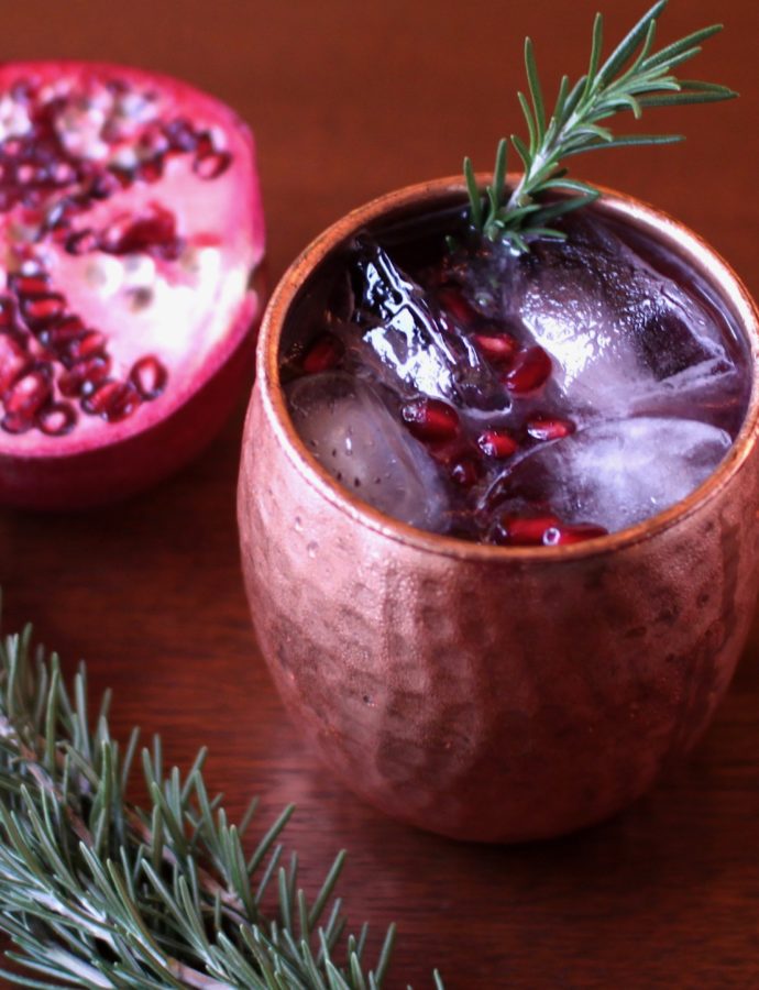 Pomegranate Moscow Mule