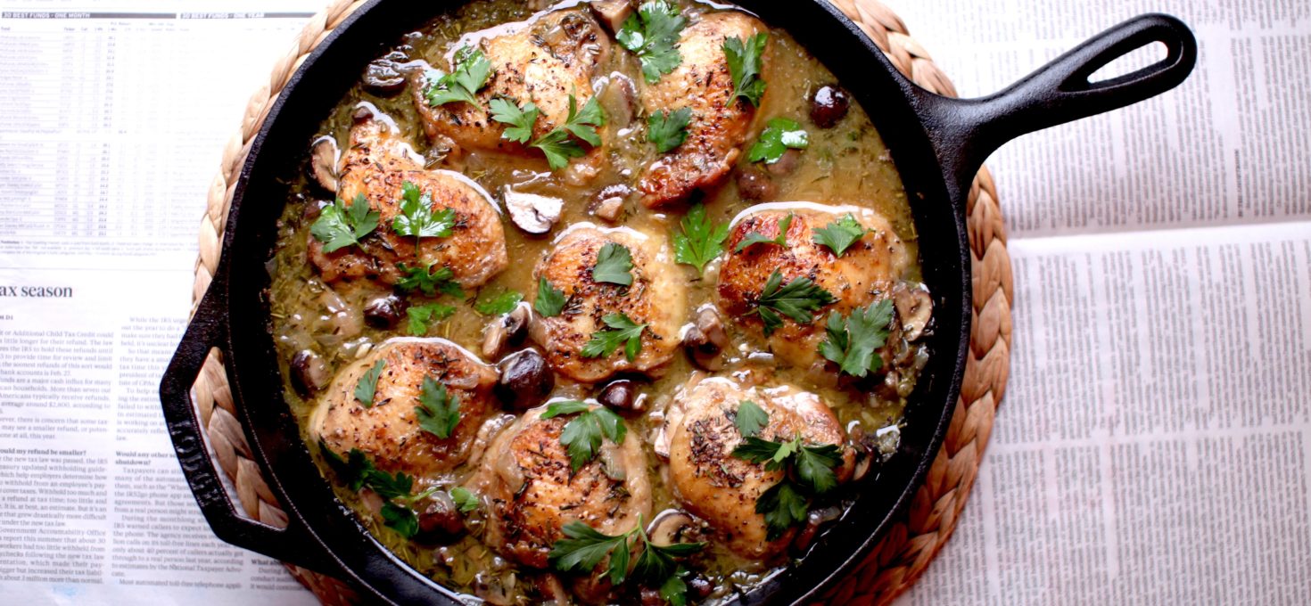 Herby Chicken Thighs