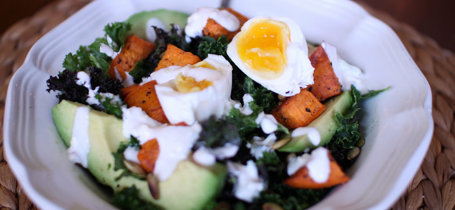 Sweet Potato Avocado Salad