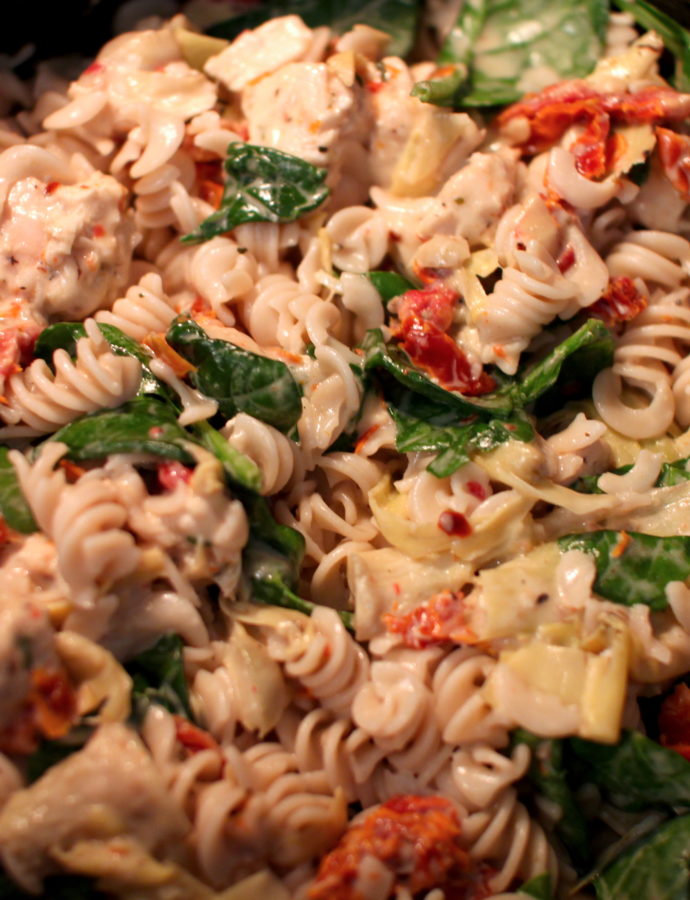 Tuscan Chicken Pasta