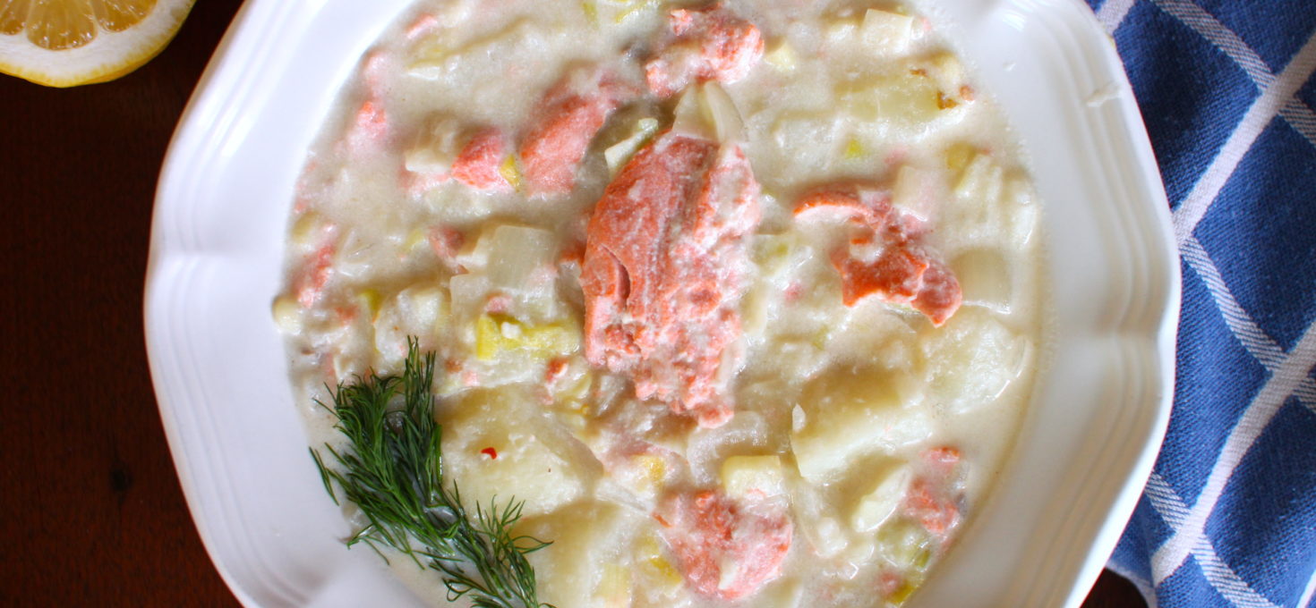 Ultimate Salmon Chowder