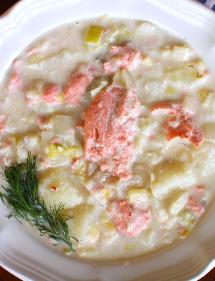 Ultimate Salmon Chowder