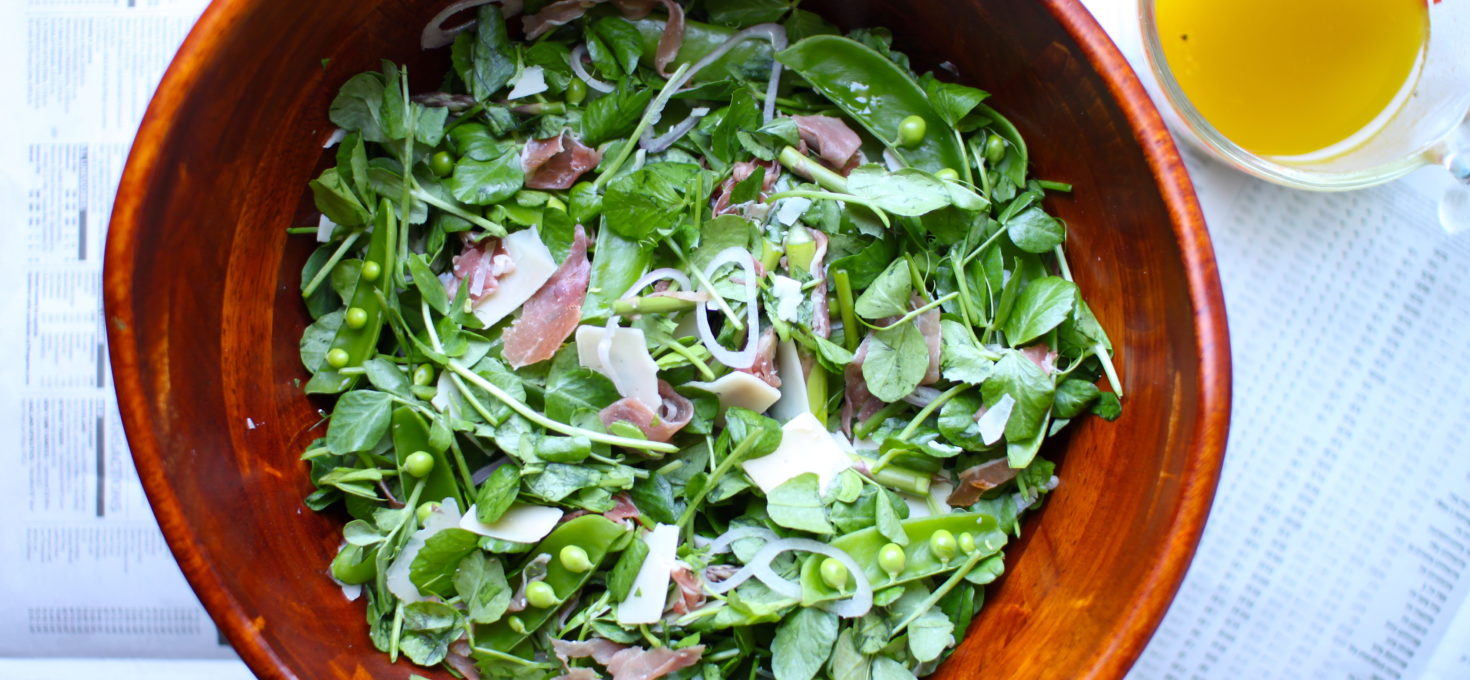 Prosciutto Pea Salad