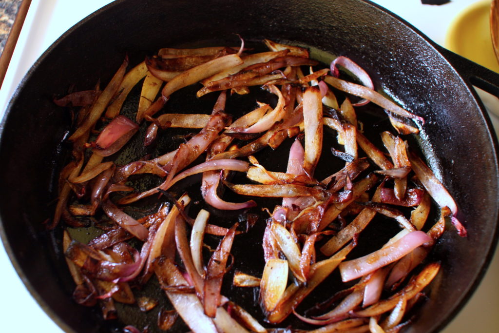 Caramelized Red Onions