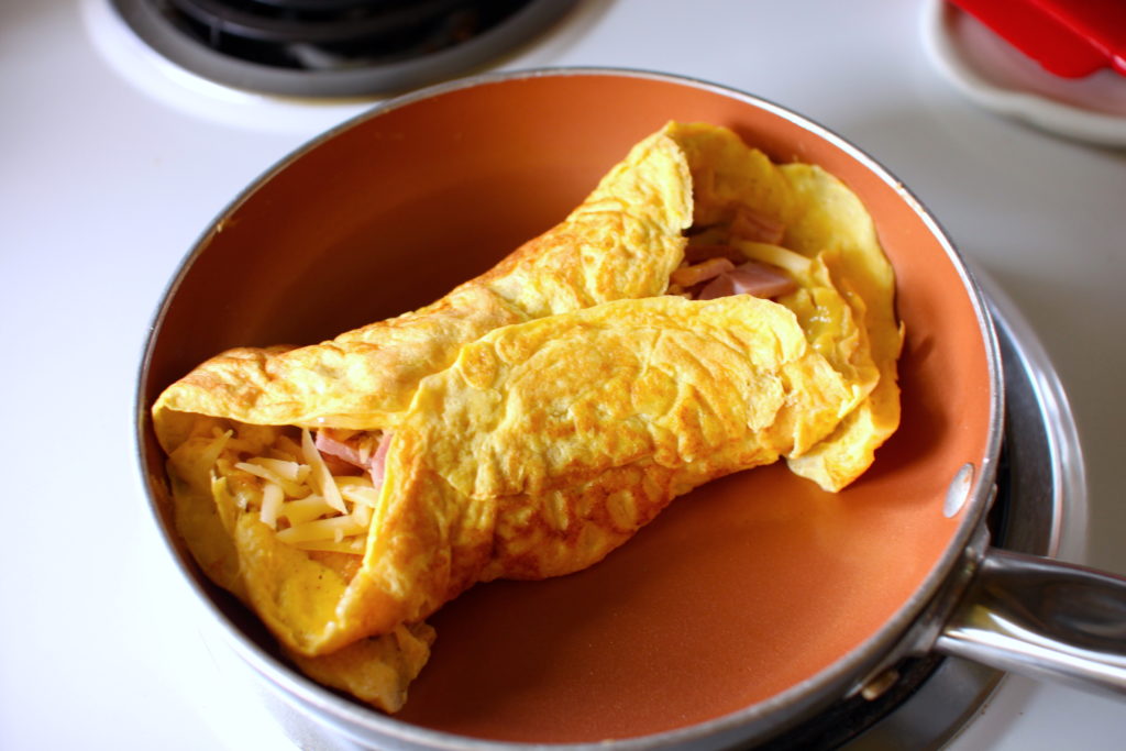 Ham and Swiss Omelet
