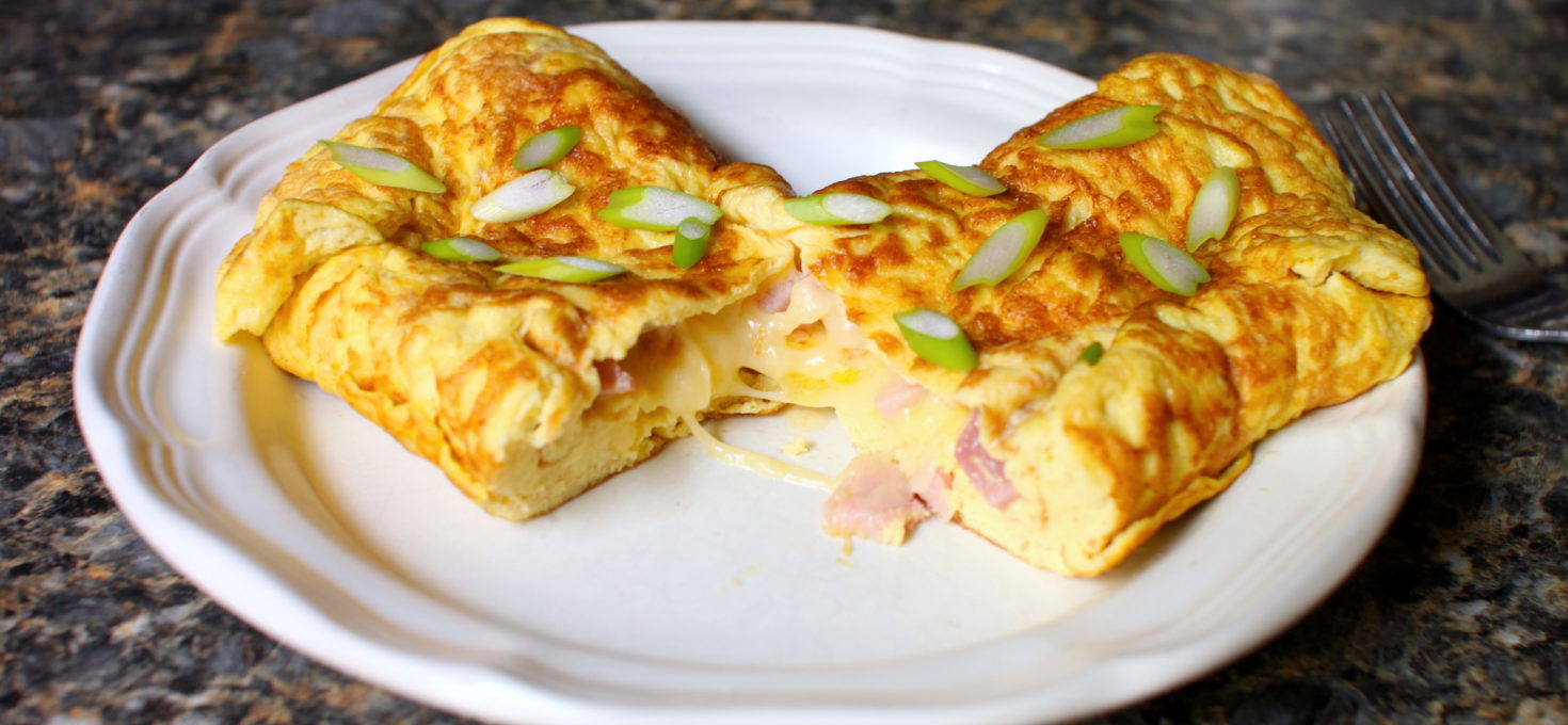 Ham and Swiss Omelet