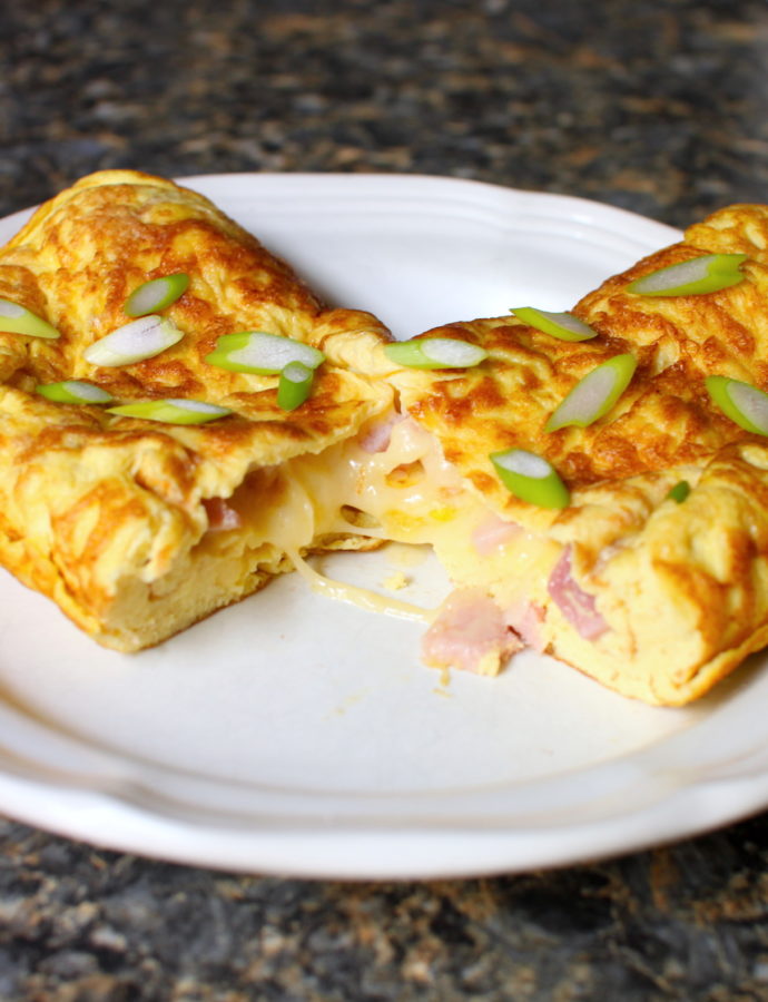 Ham and Swiss Omelet