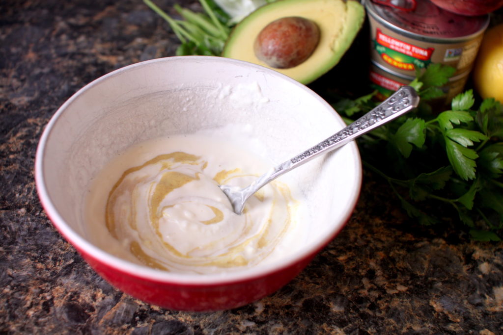 Tuna salad mixture