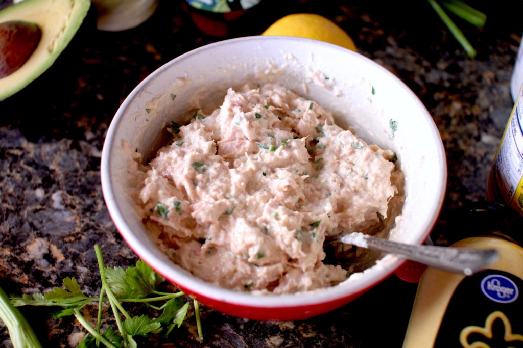 Tuna salad mixture