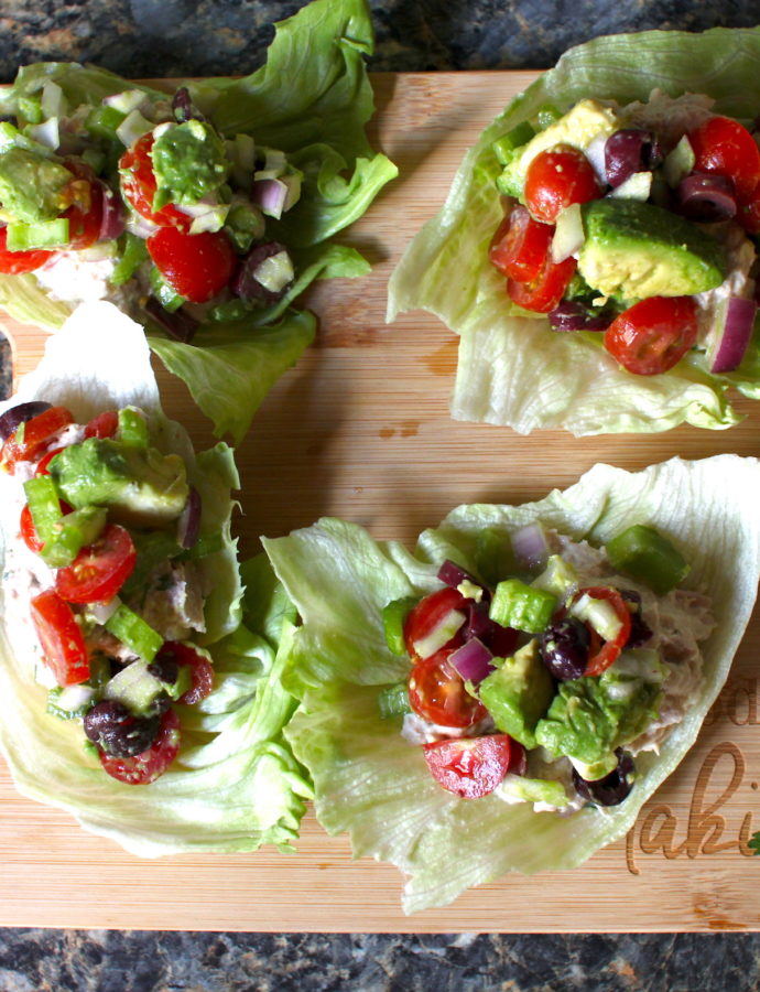 Rainbow Tuna Salad