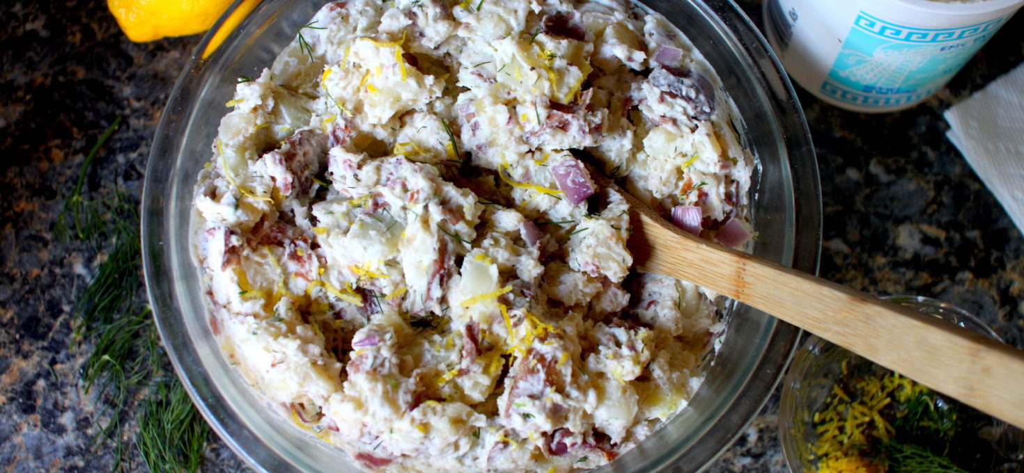 Bacon Shallot Potato Salad