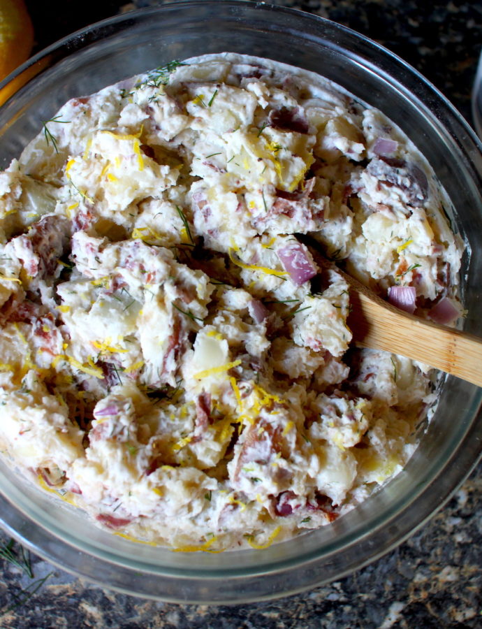 Bacon Shallot Potato Salad