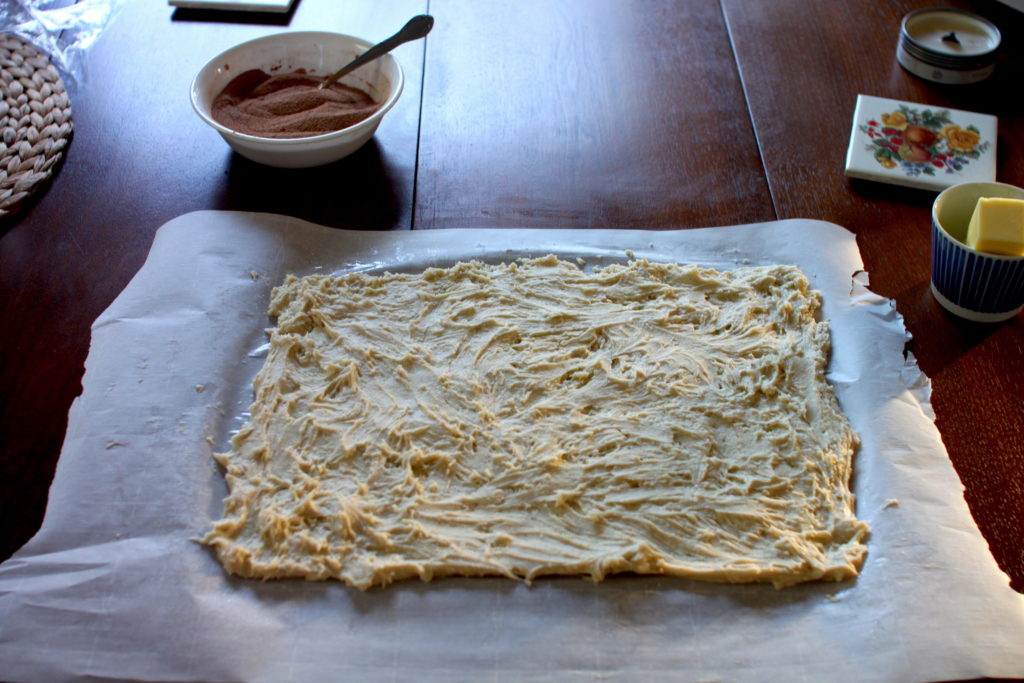 Gluten-free cinnamon roll dough