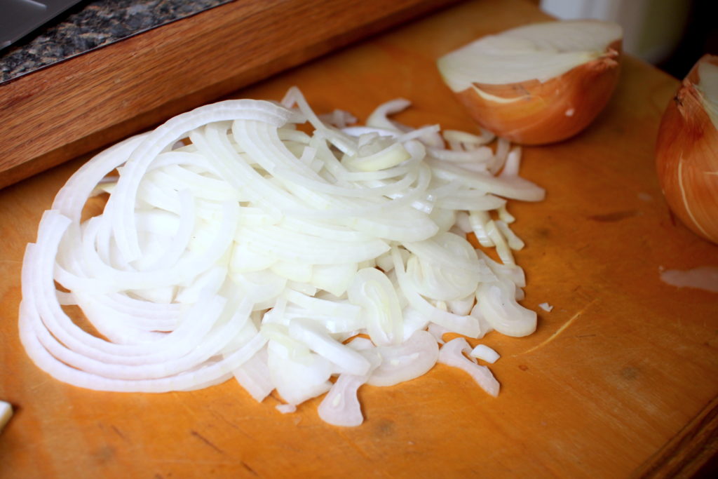 Chopped onions