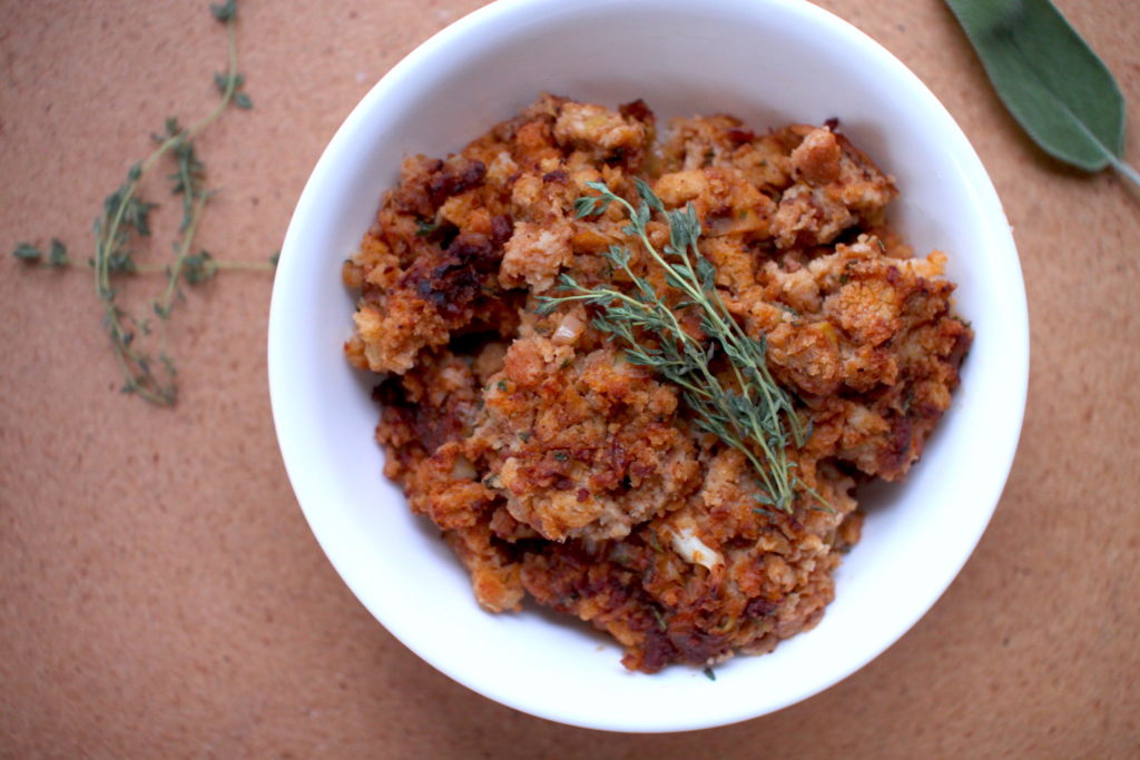 Chorizo Leek Stuffing