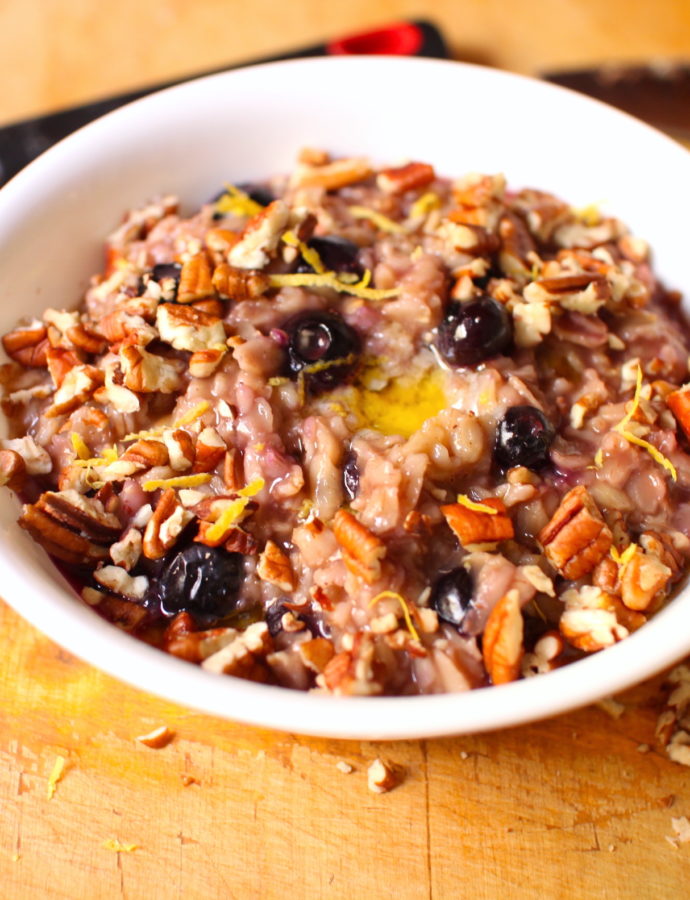 Blueberry Muffin Oatmeal